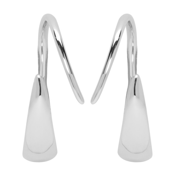 Tom Wood Silver Ear Loop Earrings Tom Wood