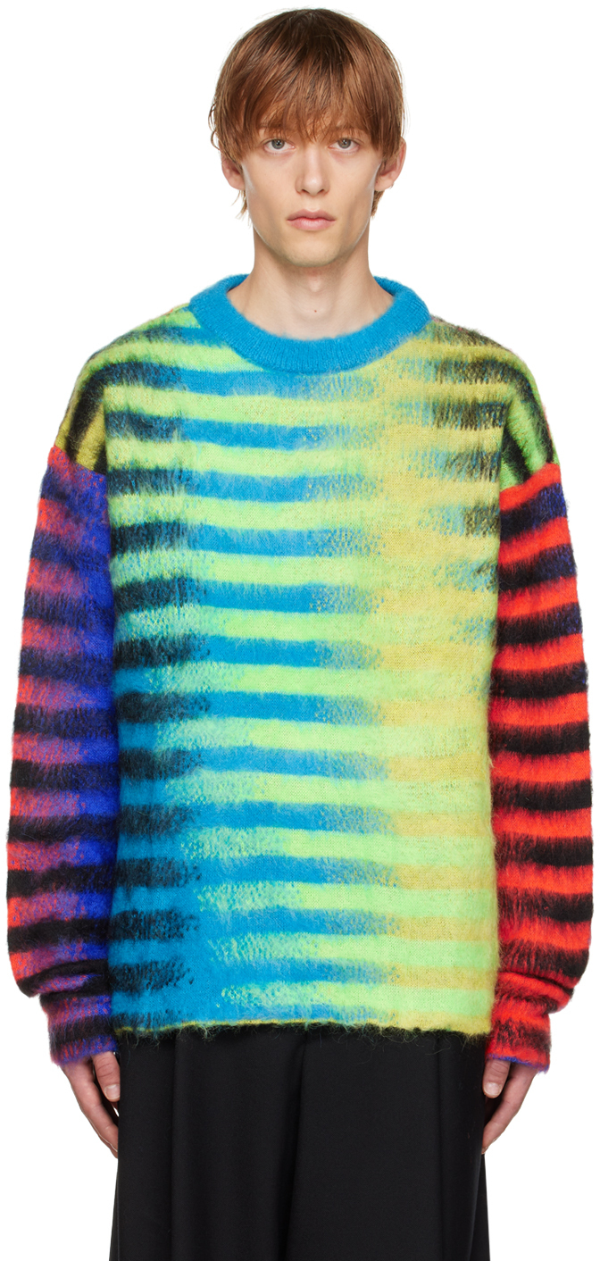 AGR Multicolor Striped Sweater AGR