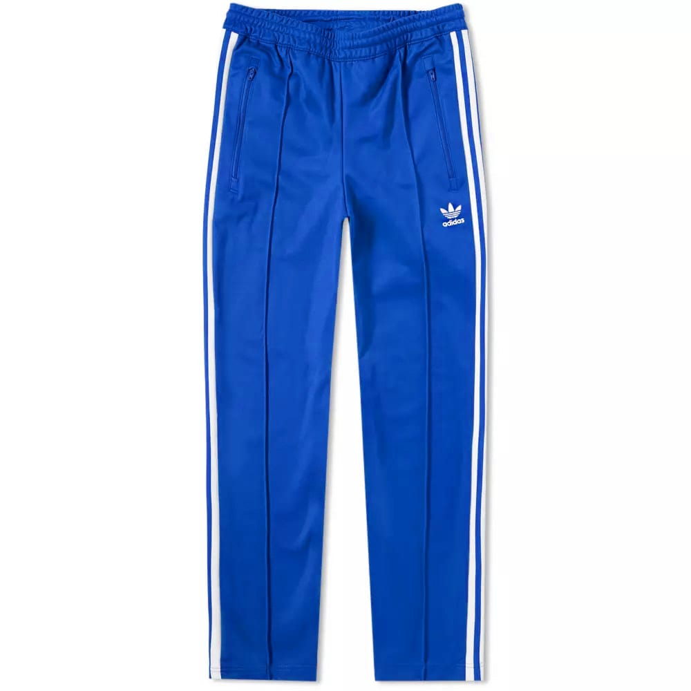 adidas track pants royal blue