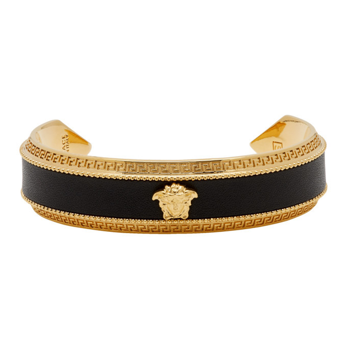 versace black bracelet