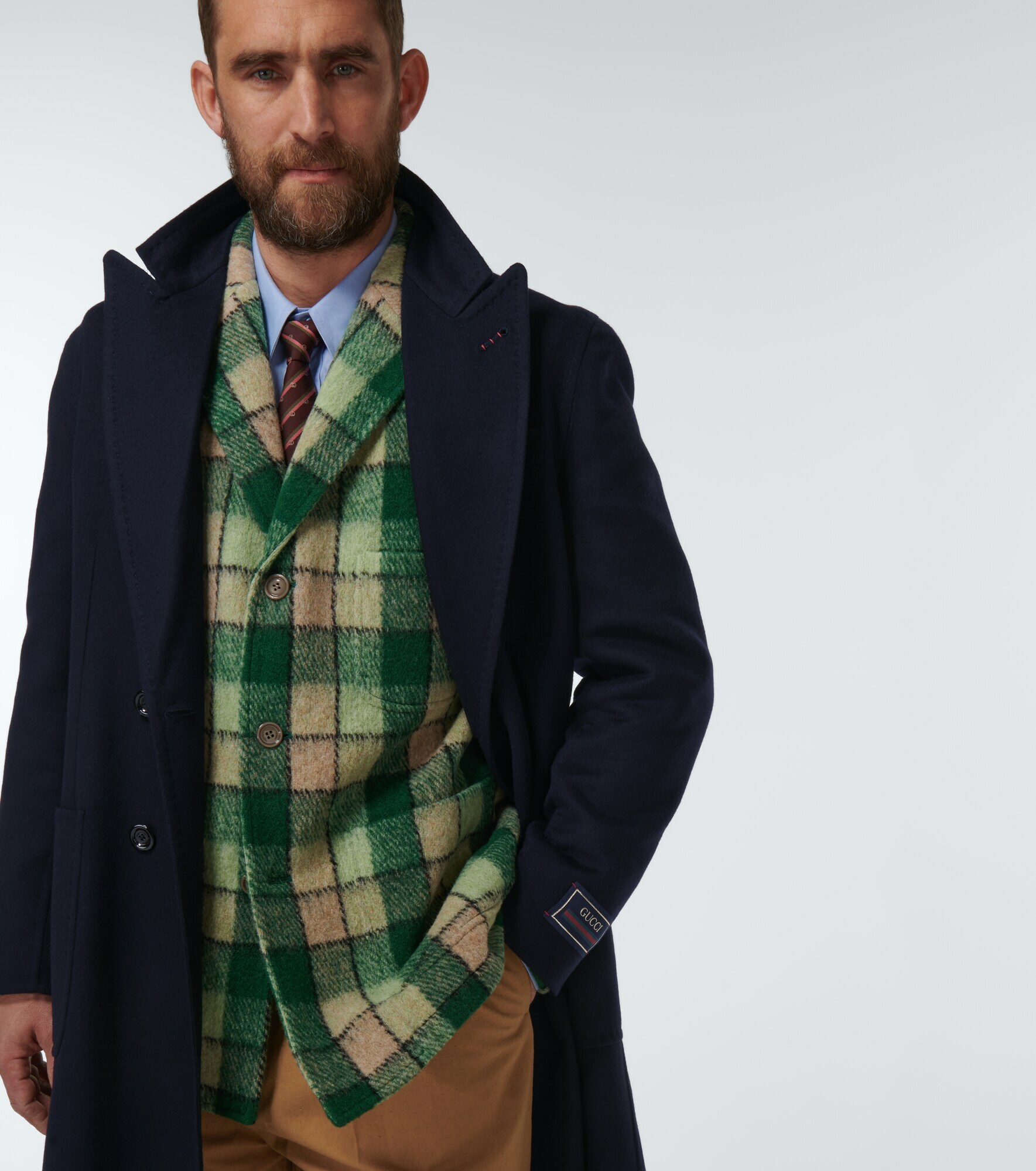 Gucci - Wool and cashmere overcoat Gucci