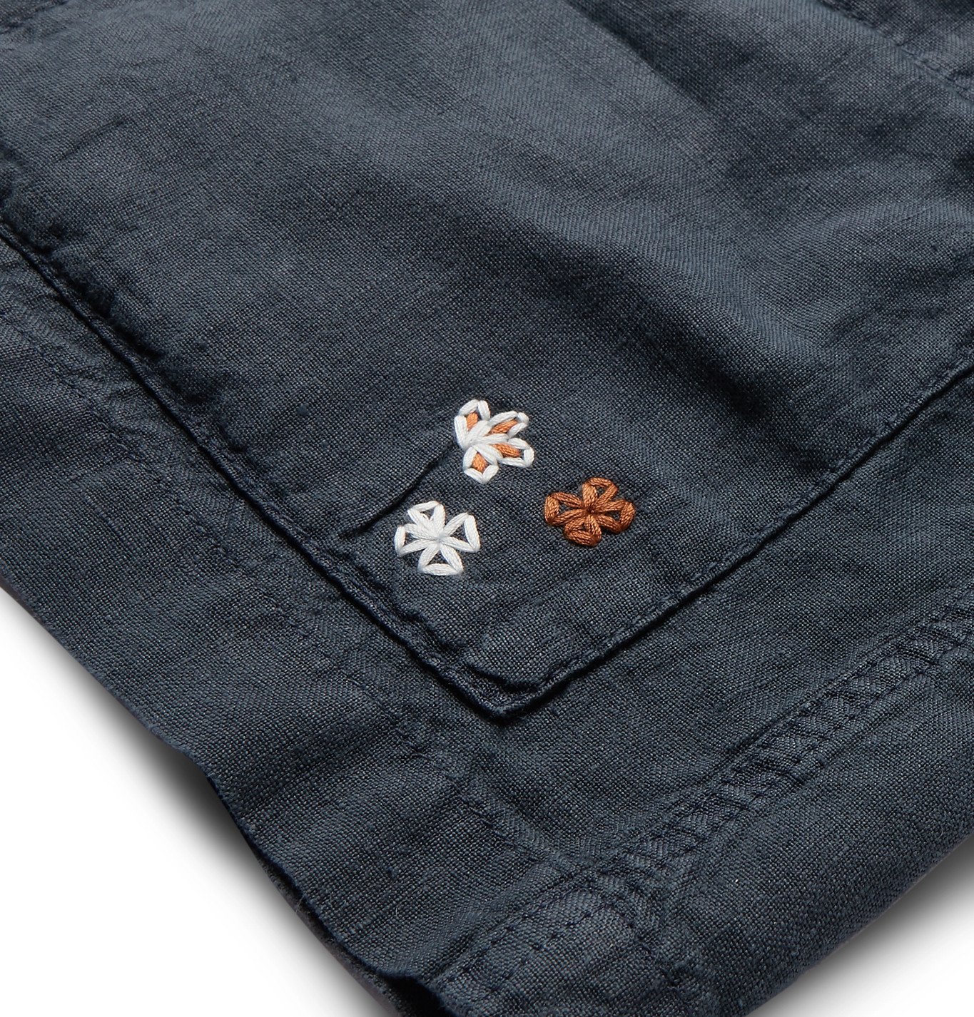 embroidered overshirt