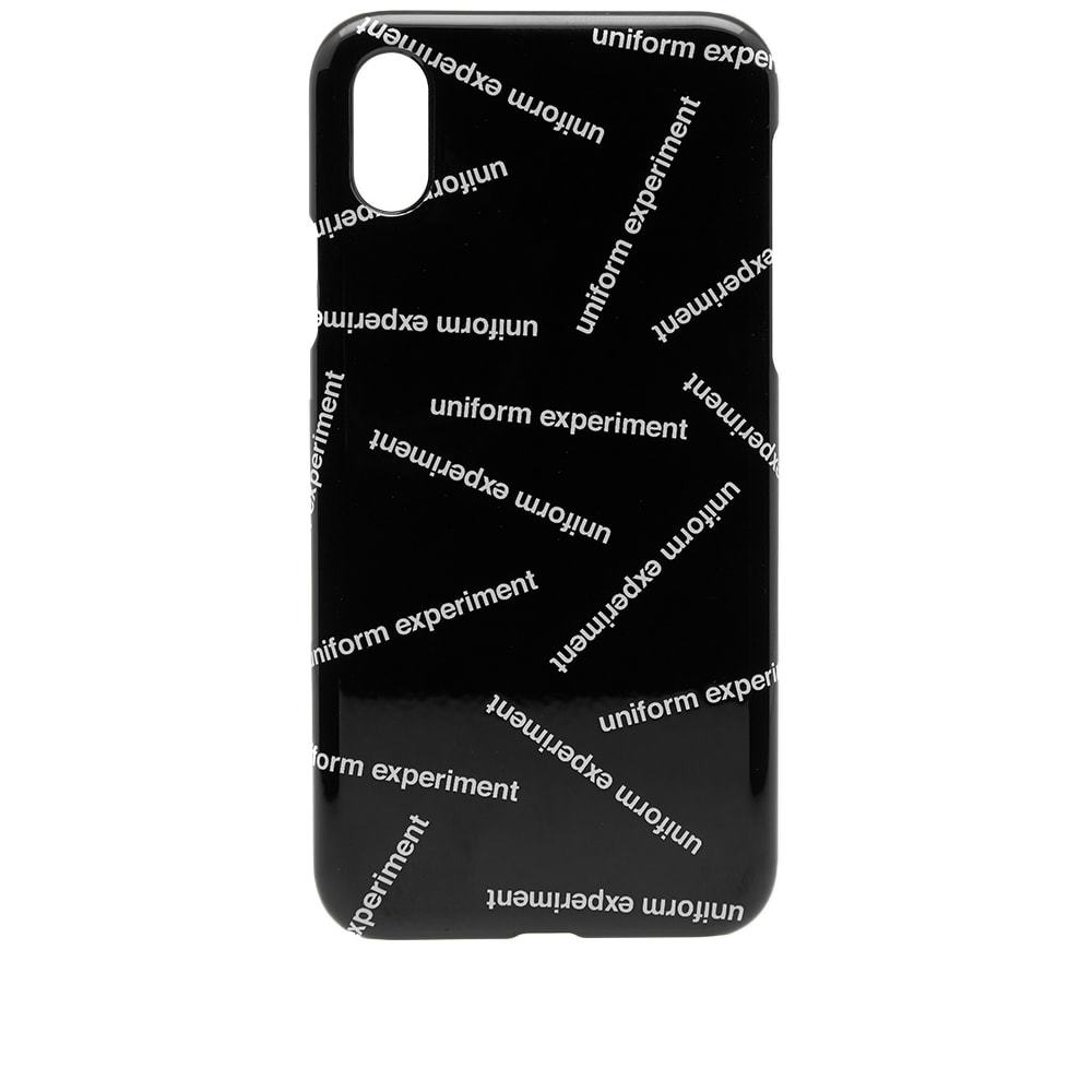 Uniform Experiment Authentic Logo iPhone X Case Uniform Experiment