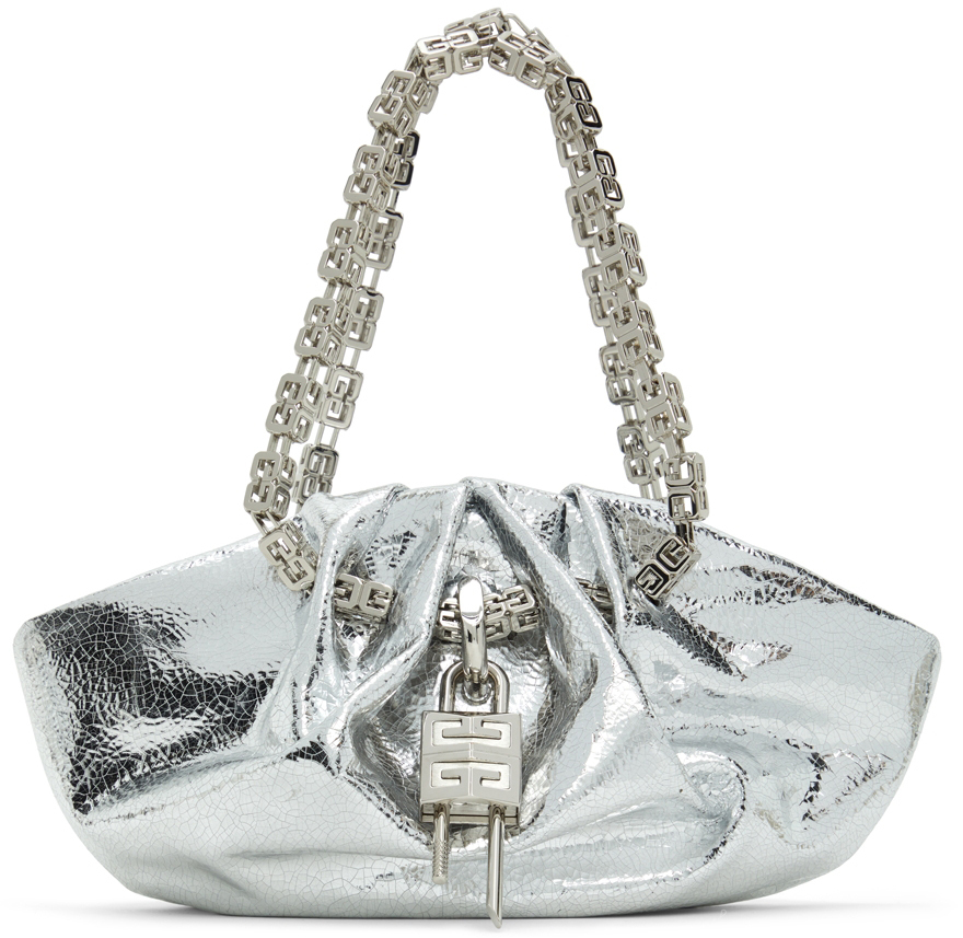 Givenchy Silver Mini Kenny Bag Givenchy