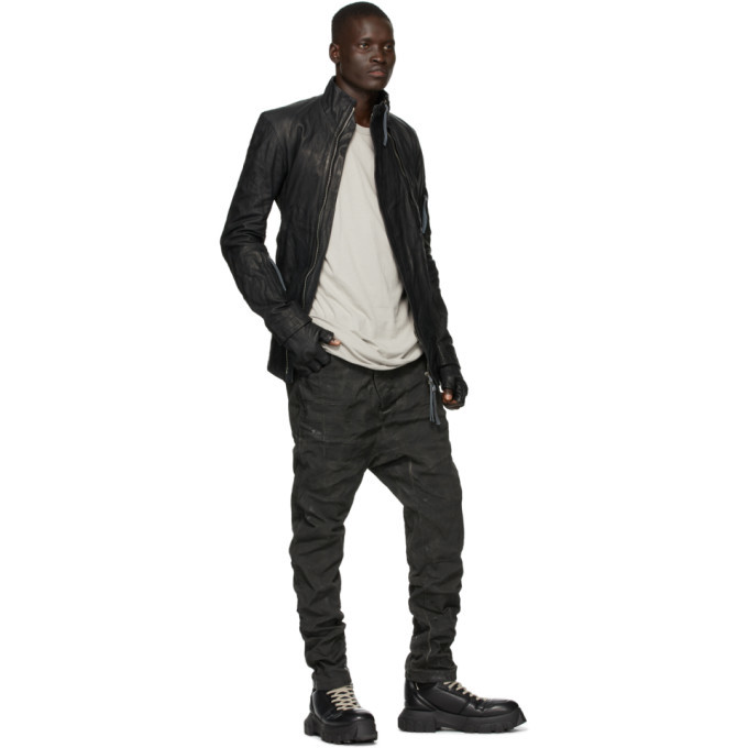 Boris Bidjan Saberi Black Horse Skin Jacket Boris Bidjan Saberi