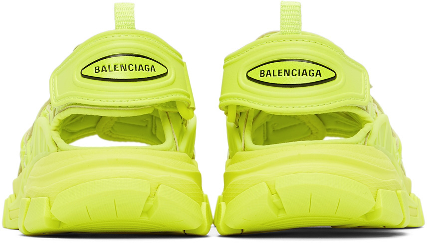 yellow balenciaga sandals