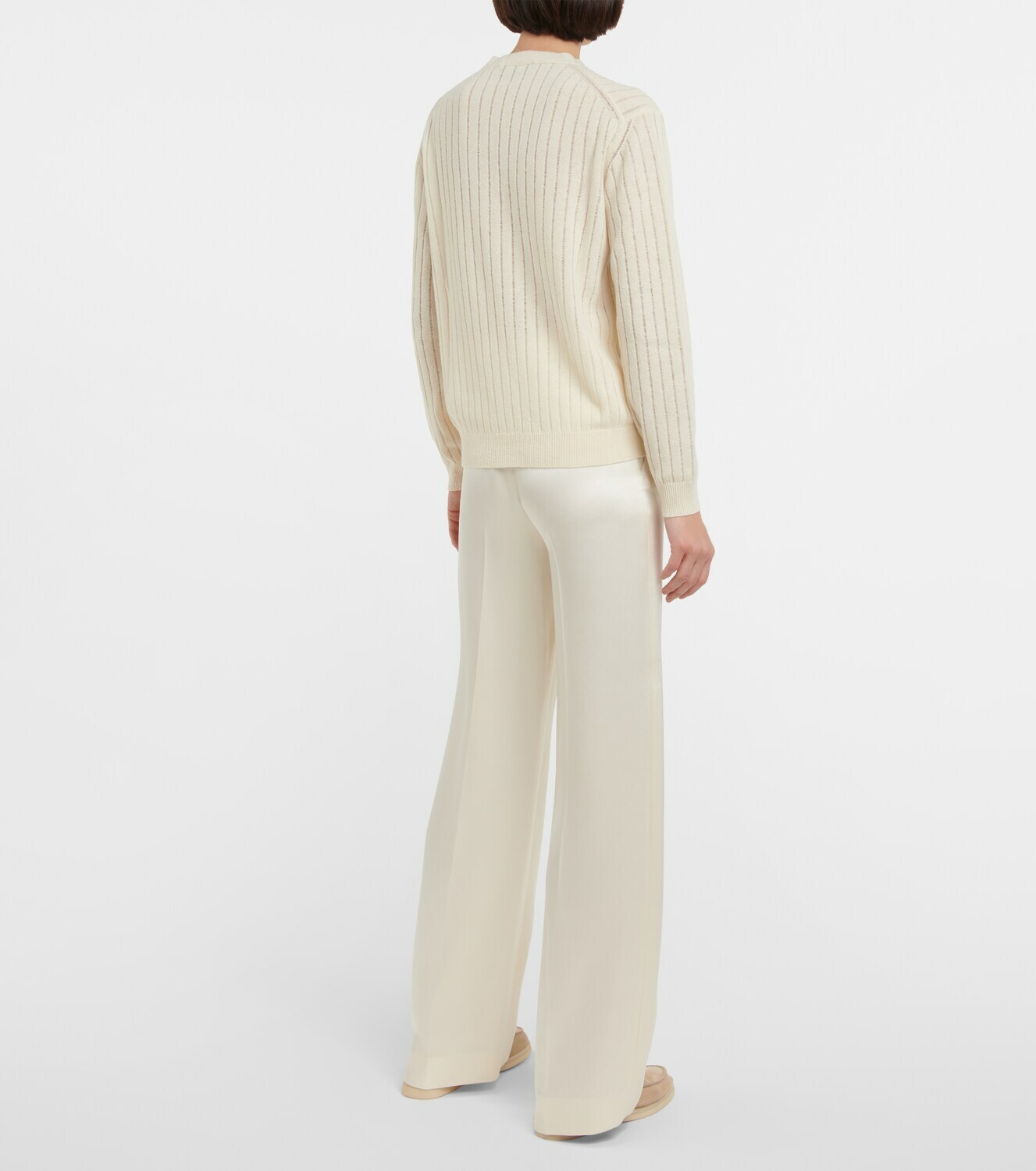 Loro Piana - Gaiole ribbed-knit cashmere and silk sweater Loro Piana