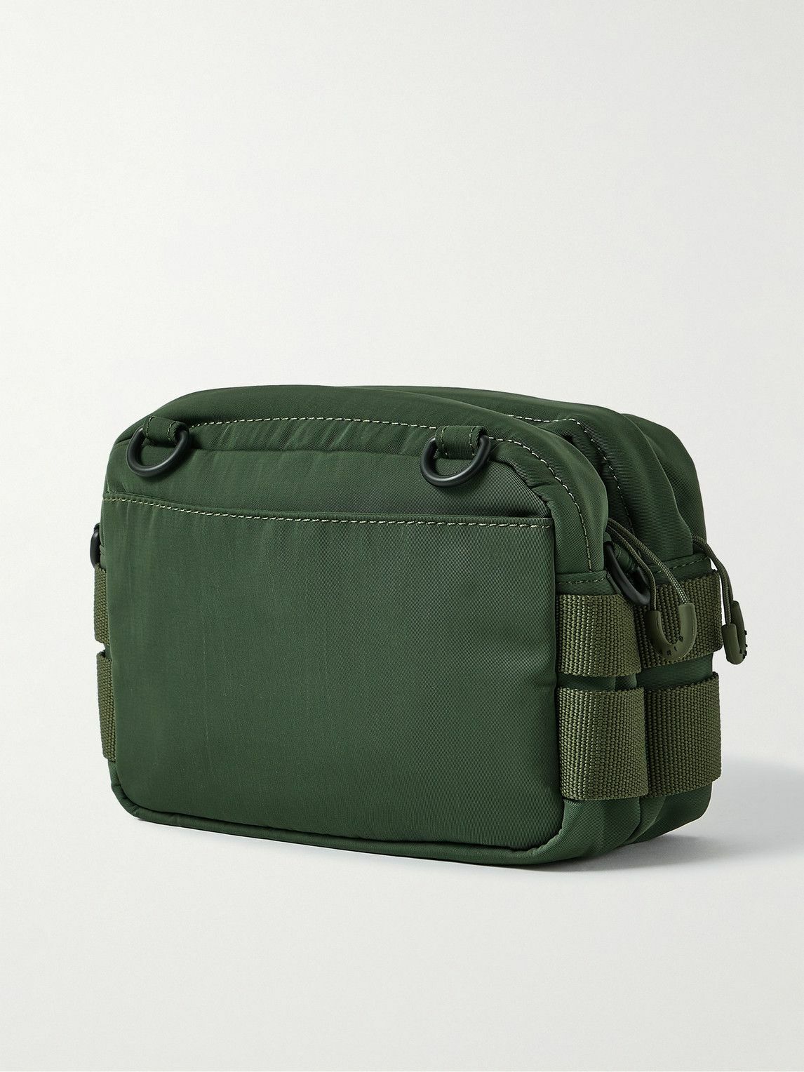 KENZO Appliquéd bingTrimmed TechTwill Messenger Bag Kenzo