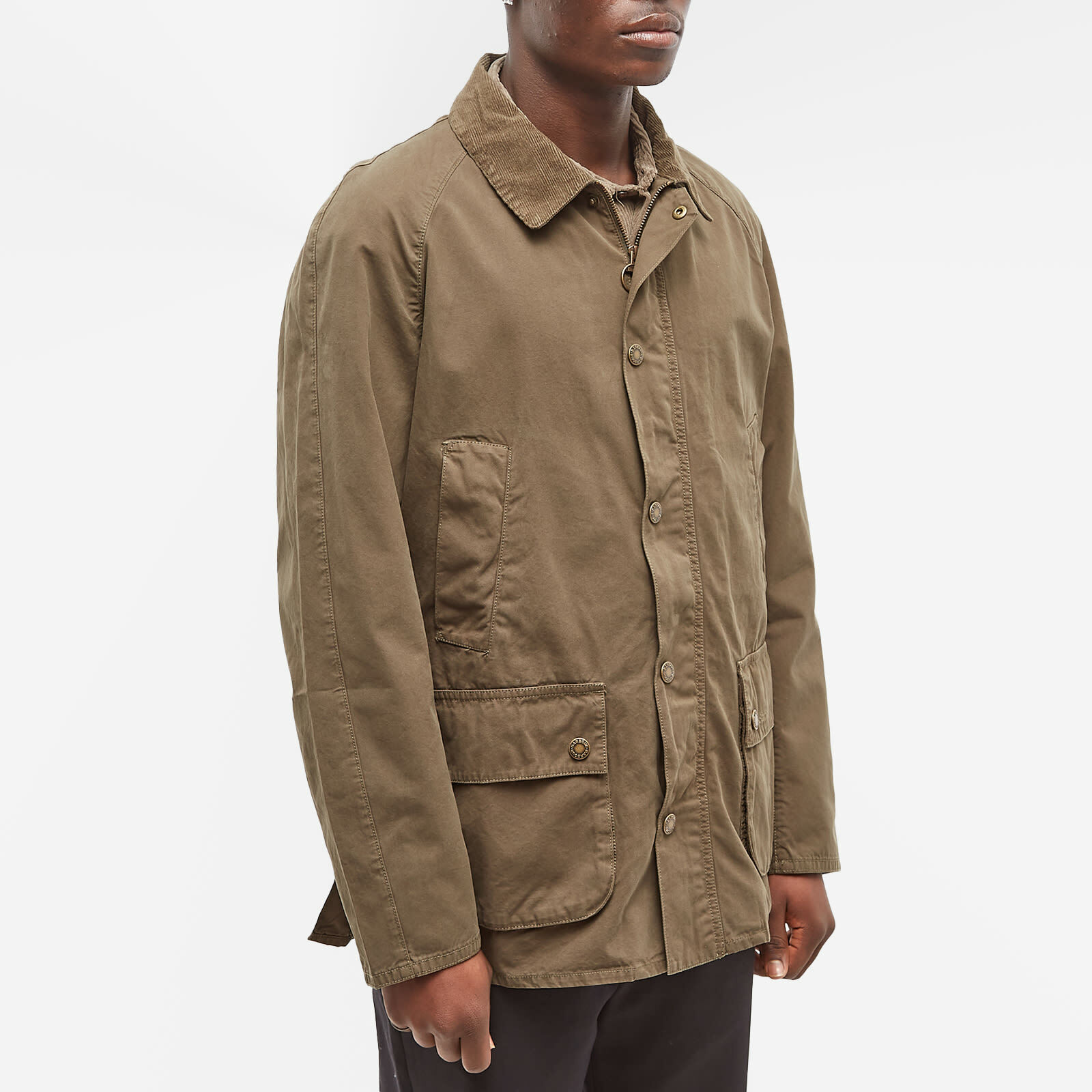 Barbour Men's Ashby Casual in Olive Barbour