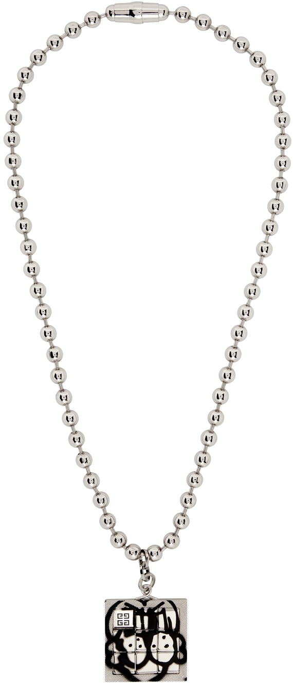 saint laurent puzzle necklace