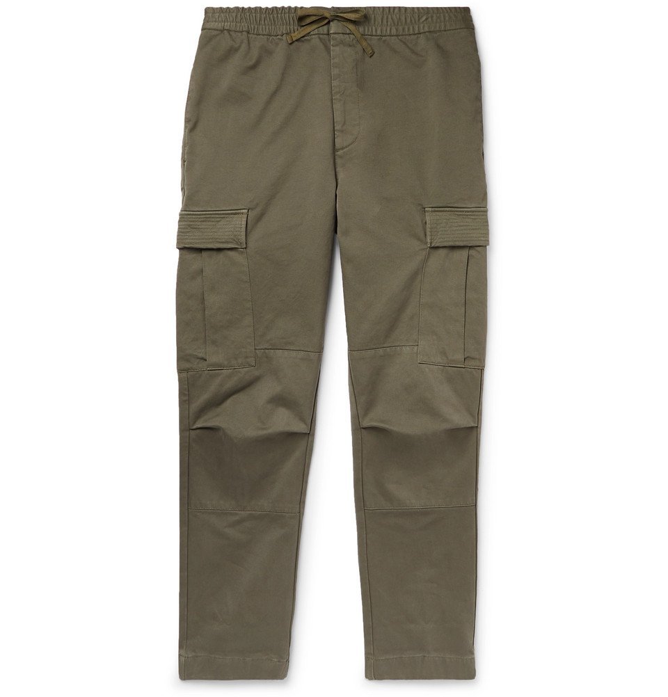 drawstring cargo trousers mens