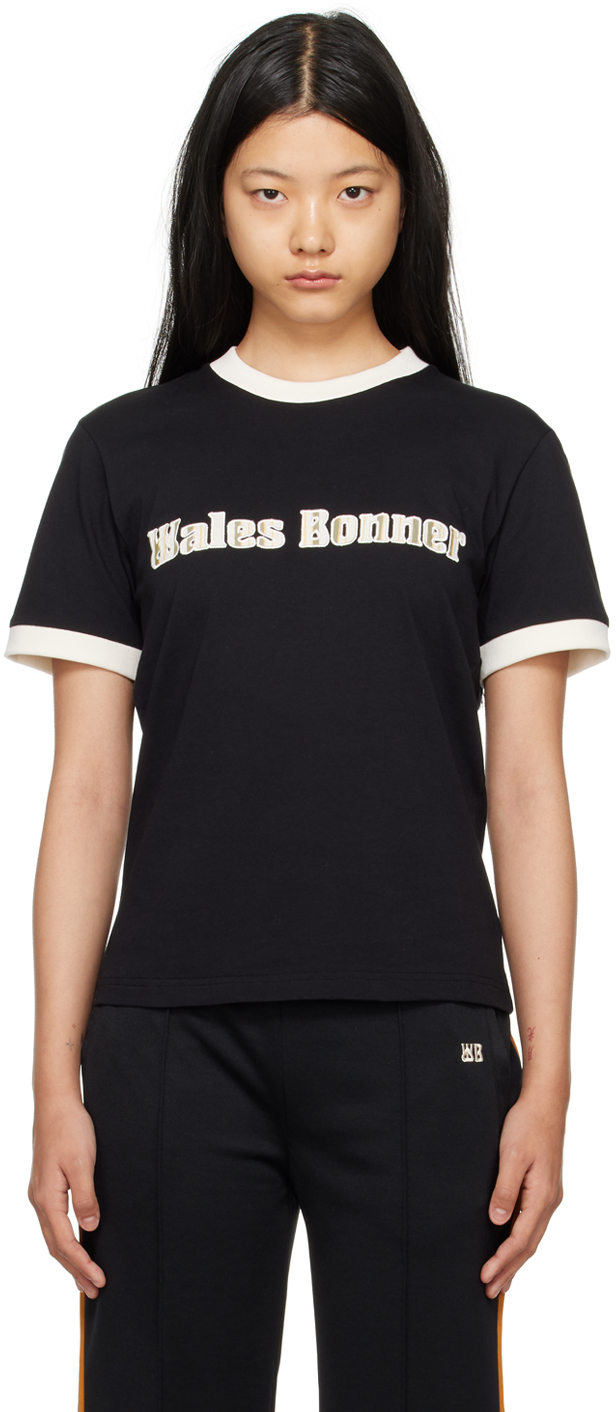 Wales Bonner SSENSE Exclusive Black Original TShirt Wales Bonner