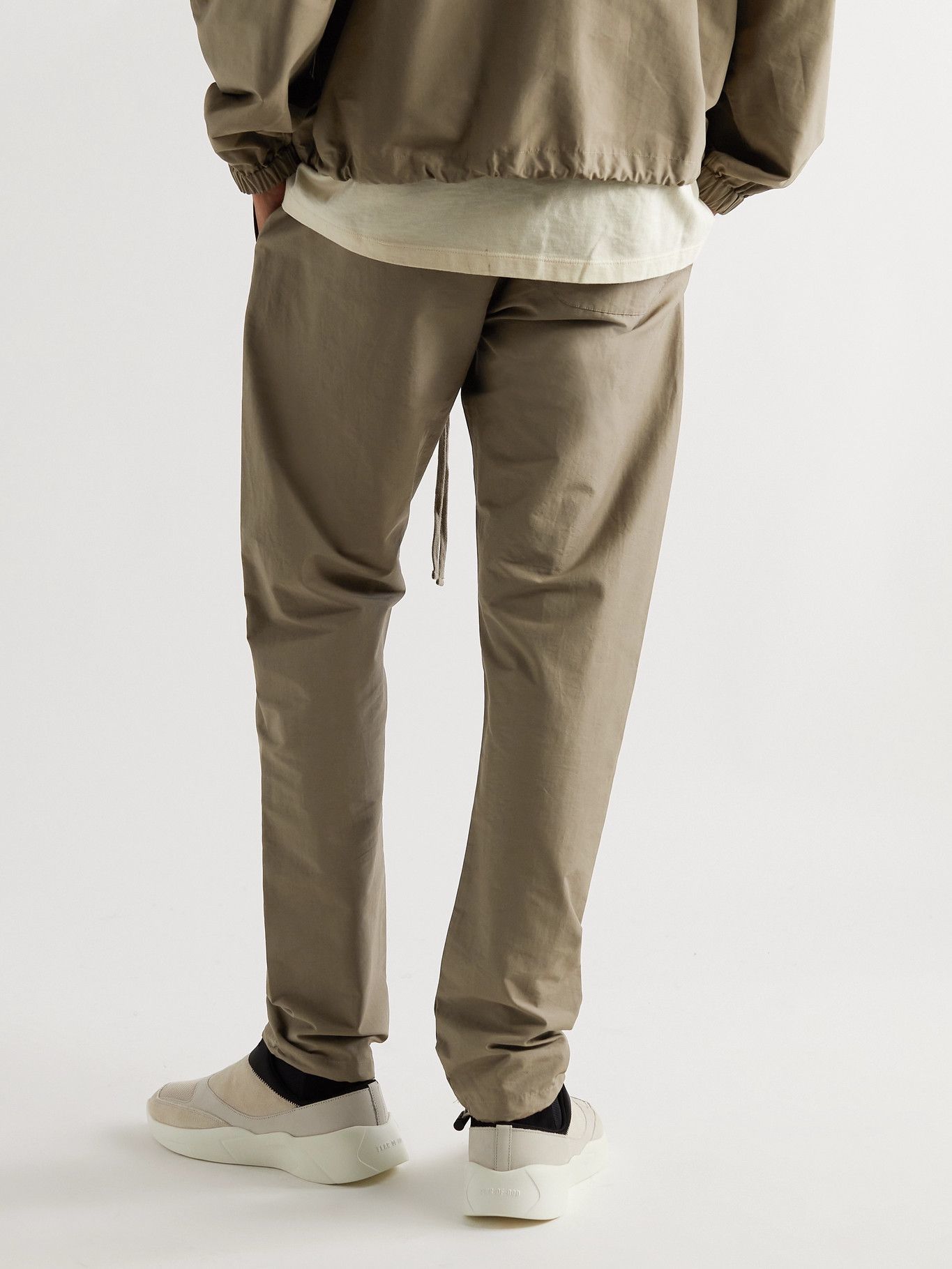 essentials olive sweatpants