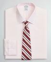 Brooks Brothers Men's Regent Regular-Fit Dress Shirt, Non-Iron Dobby Ainsley | Pink