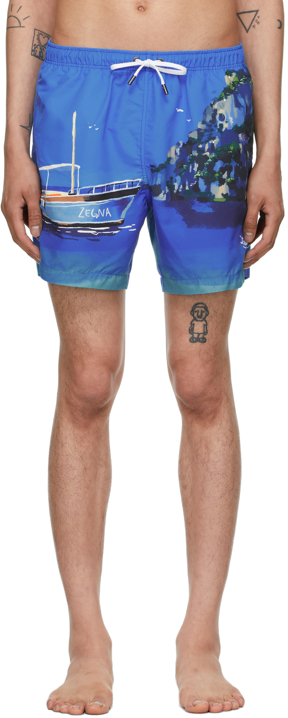 Mid Swim Shorts Ermenegildo Zegna