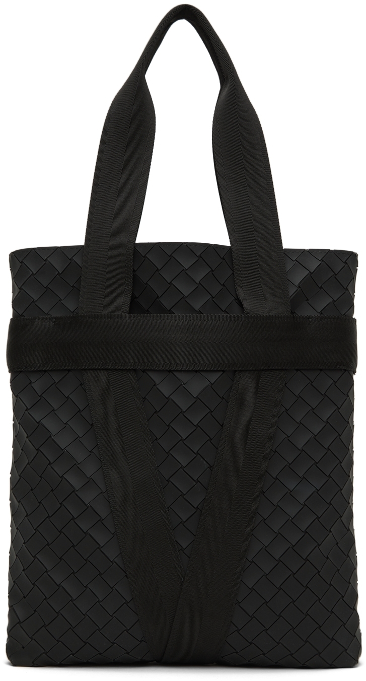 Bottega Veneta Black Rubber Buffer Tote Bag Bottega Veneta