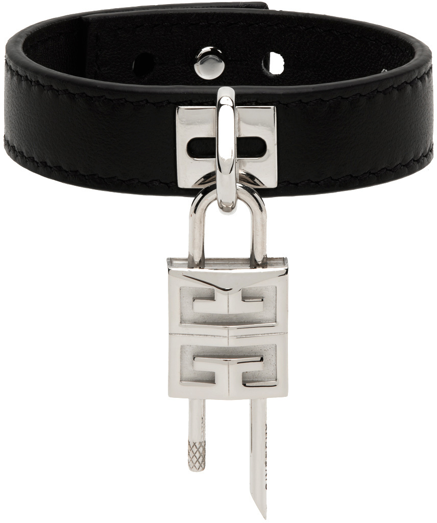 Givenchy Silver Lock Bracelet Givenchy