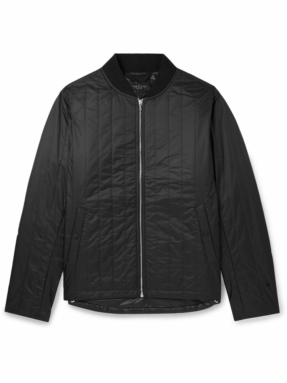 Rag & Bone - Asher Quilted Shell Jacket - Black Rag and Bone