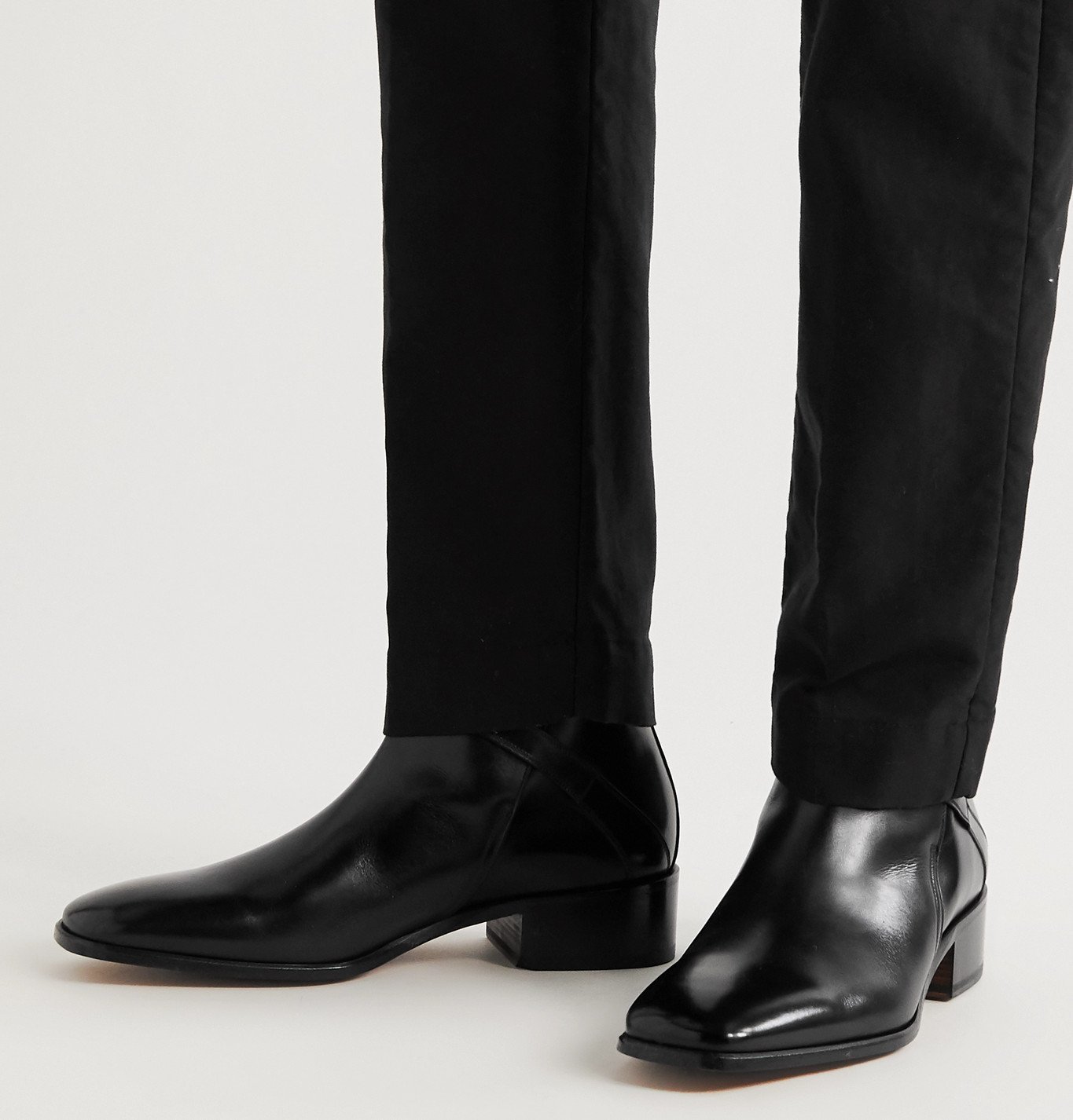 TOM FORD - Rochester Leather Chelsea Boots - Black TOM FORD