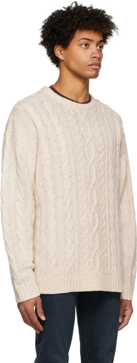 Levi's Off-White Stay Loose Sweatshirt