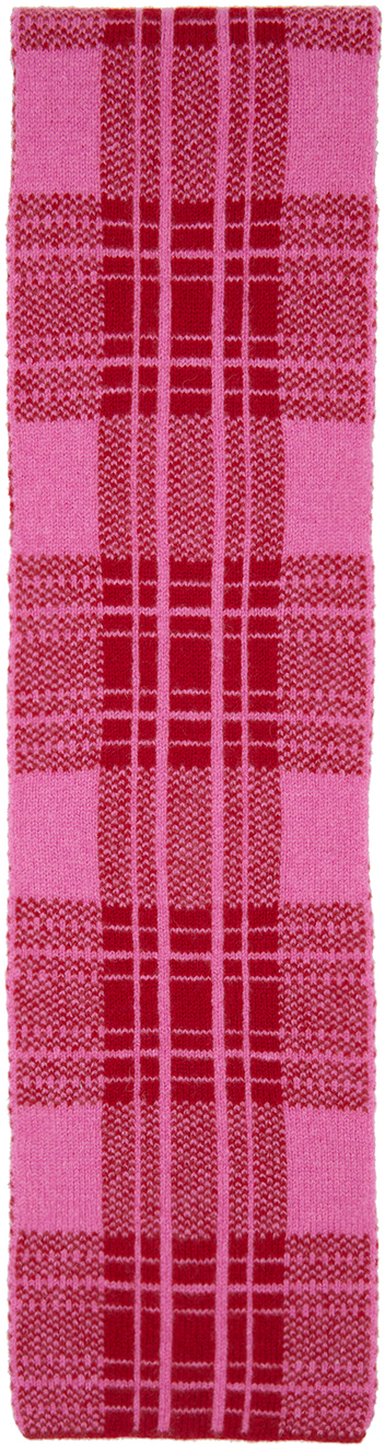 Photo: Molly Goddard Red & Pink Alfie Scarf