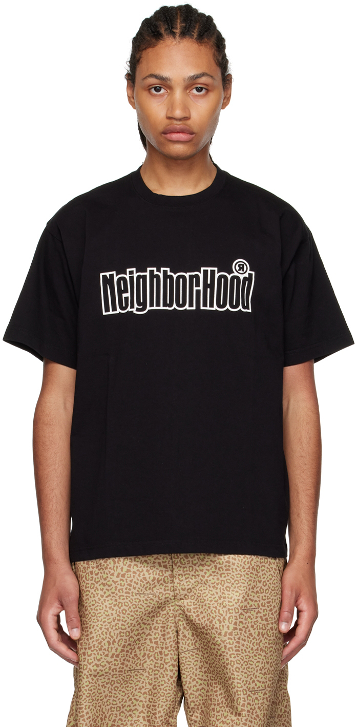 Neighborhood Black Cotton T-Shirt Neighborhood