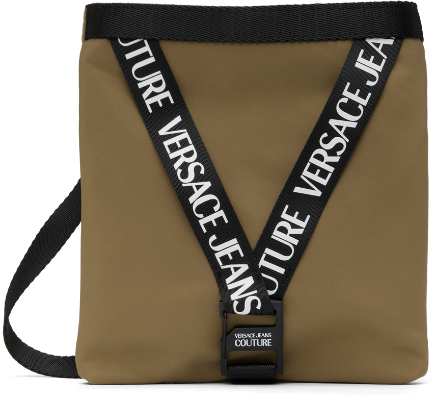 Versace Jeans Couture Tan Vbing Belt Bag Versace