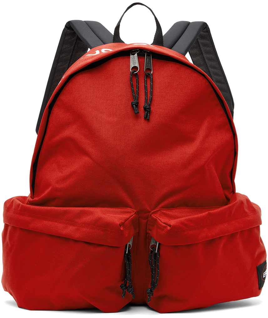 Photo: Undercover Red Eastpack Edition Nylon Backpack