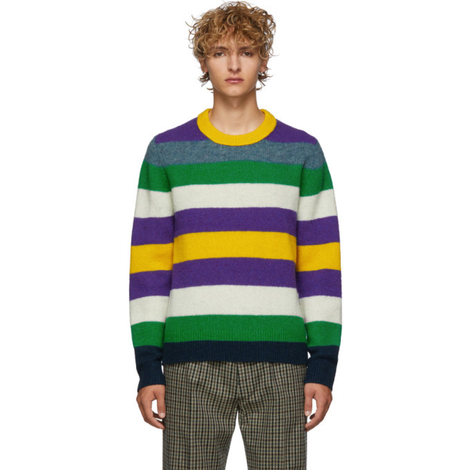 Acne Studios Multicolor Striped Wool 