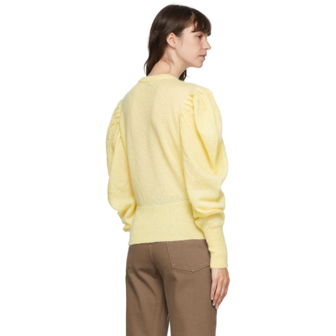 JW Anderson Yellow Ruched Shoulder 