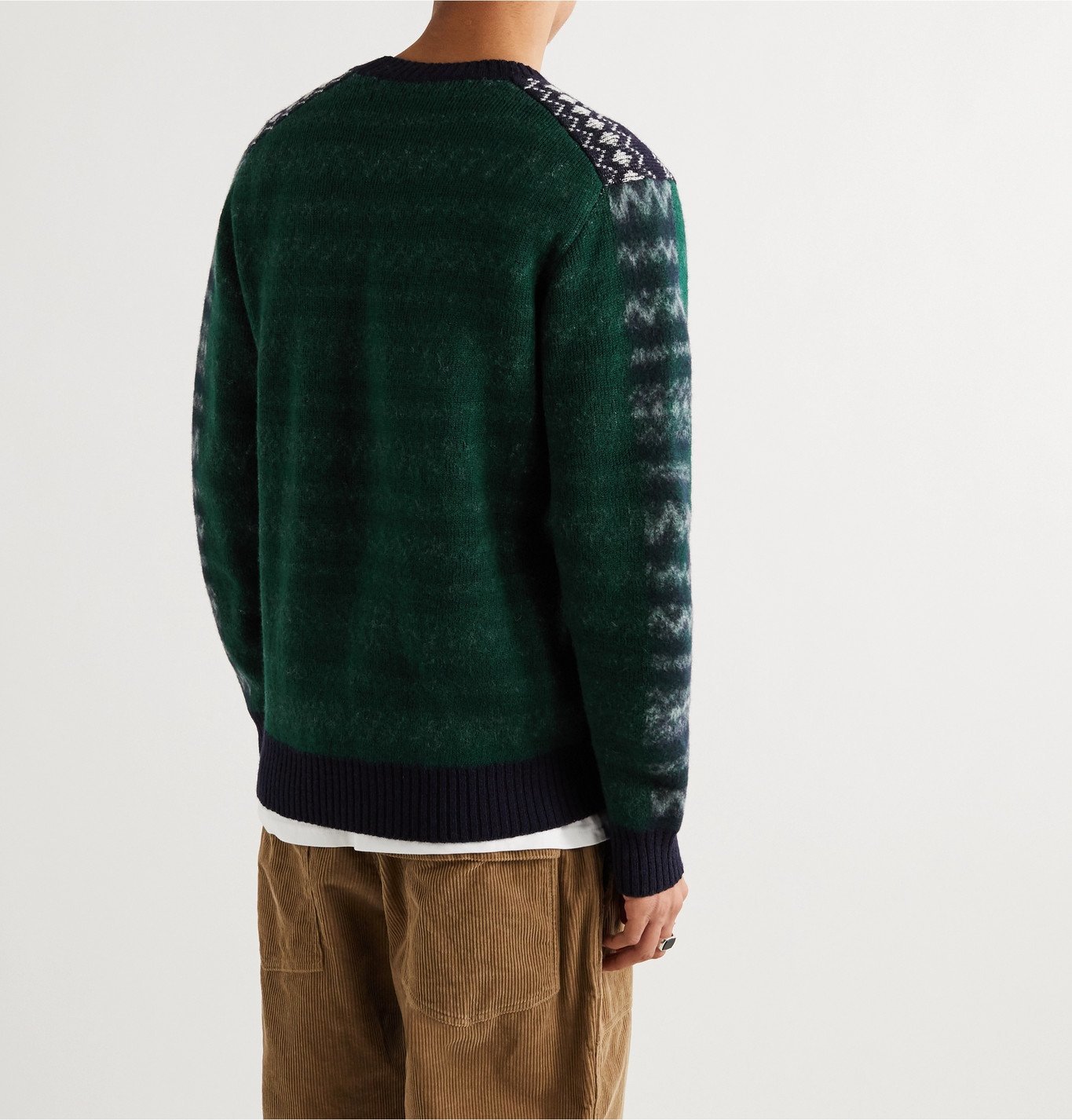comme des garcons wool sweater