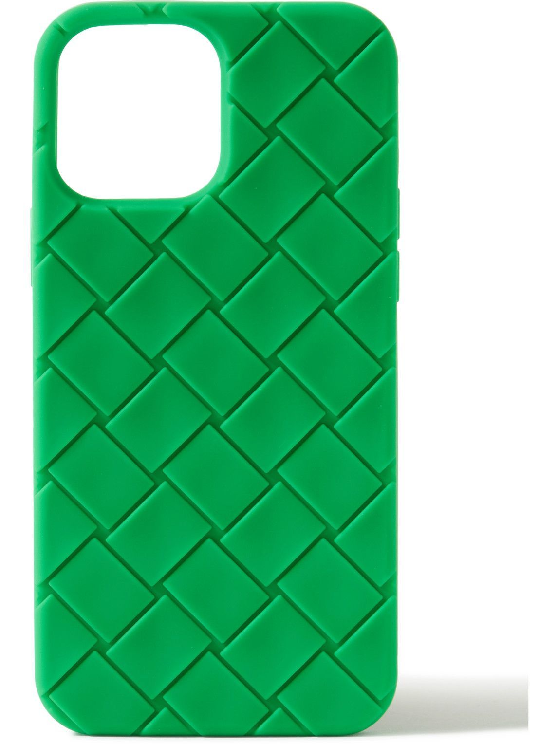 Bottega Intrecciato Rubber iPhone 13 Pro Max Case Bottega