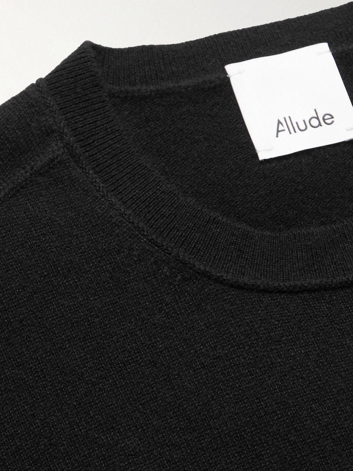 Allude - Cashmere Sweater - Black