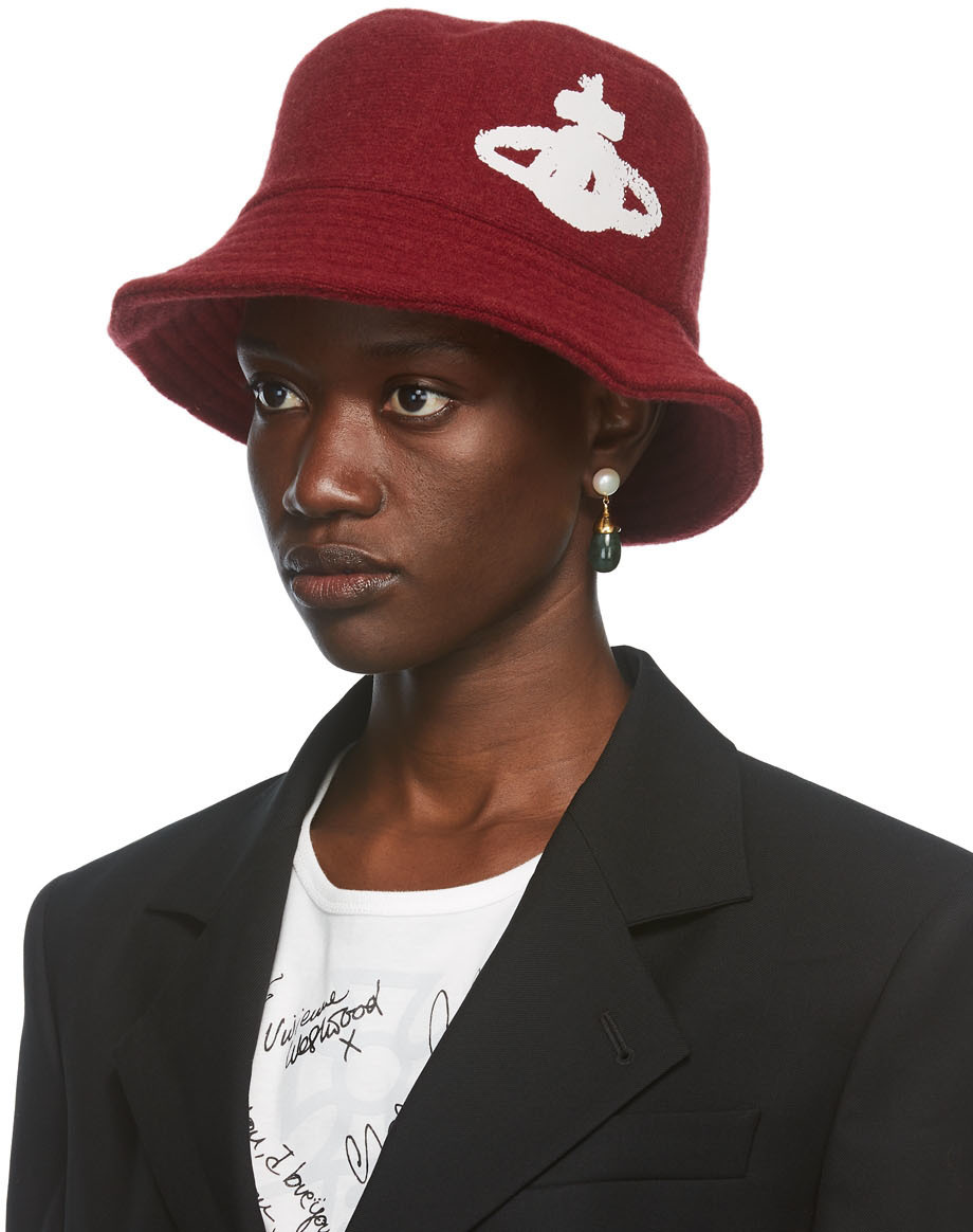 vivienne westwood wool bucket hat