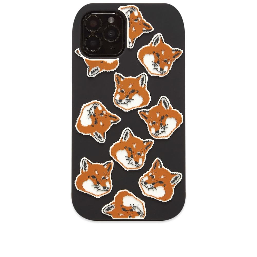 Maison Kitsuné 3D All Over Fox Head iPhone 11 Pro Case Maison Kitsune