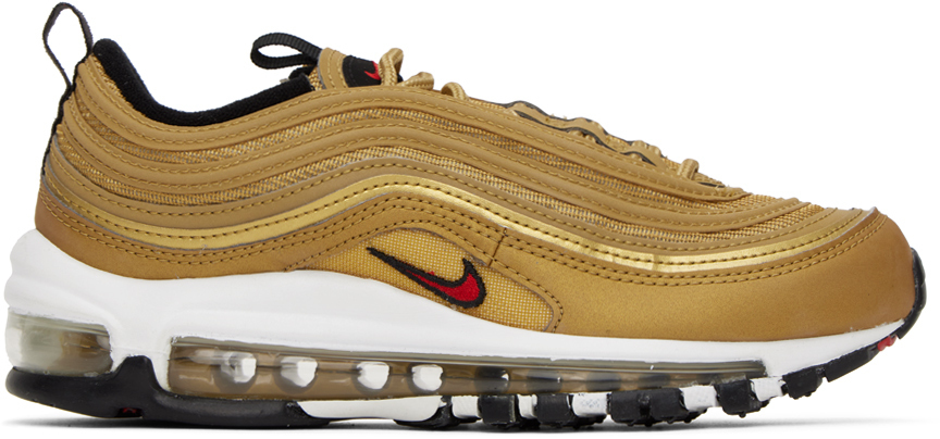 gold air max 97 kids