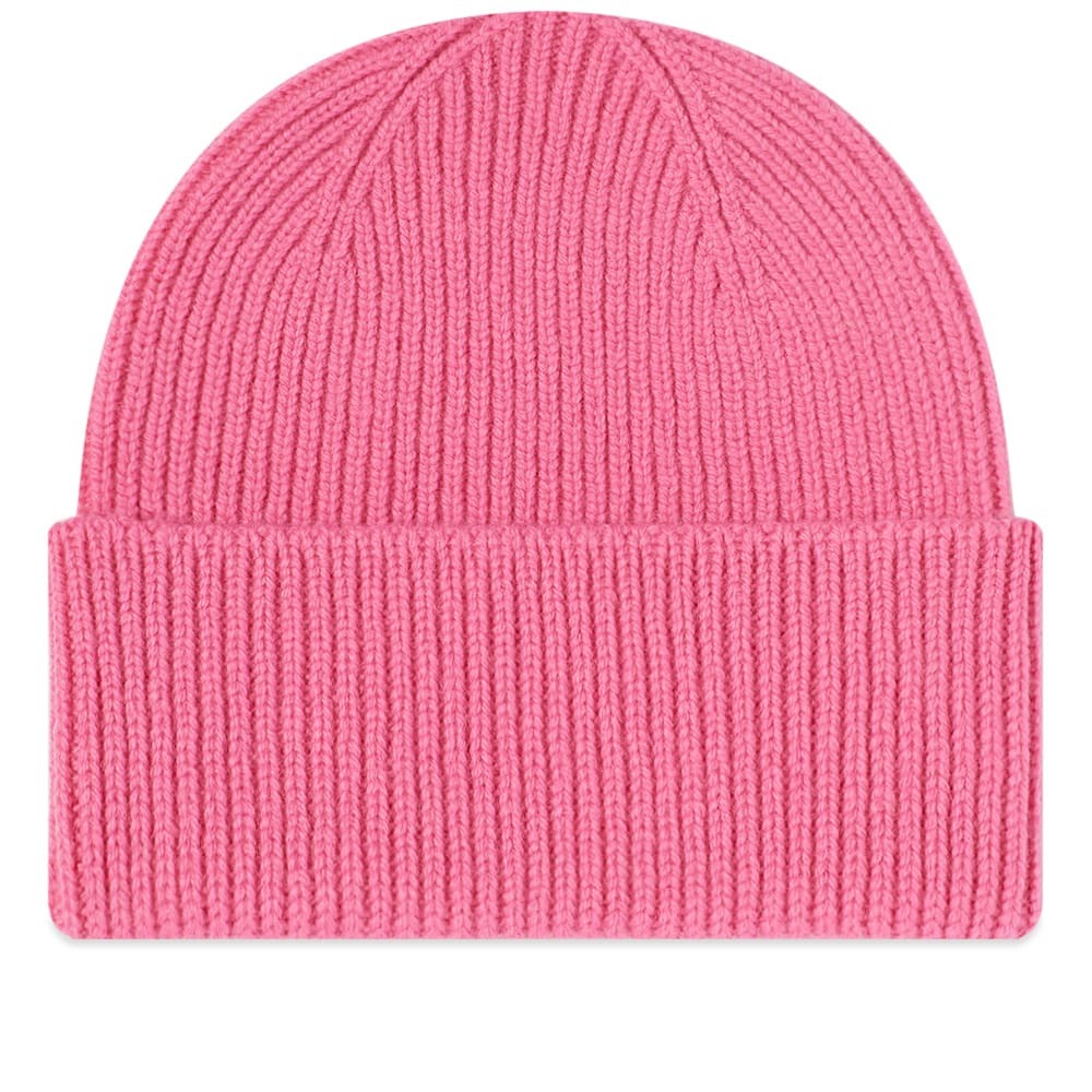 Colorful Standard Men's Merino Wool Beanie in Bubblegum Pink Colorful
