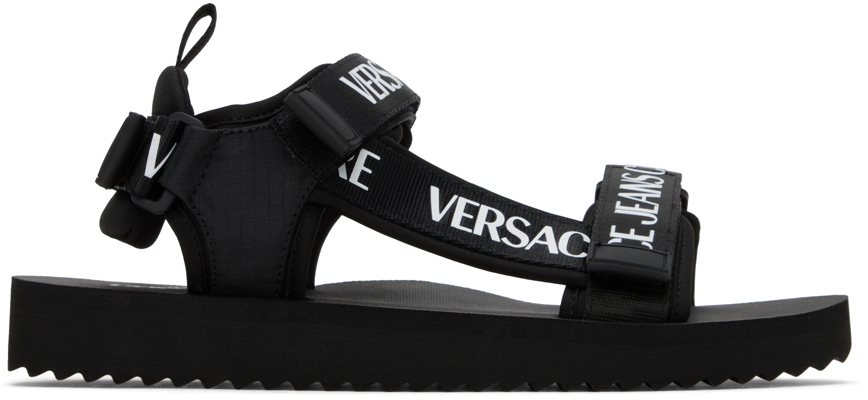 Photo: Versace Jeans Couture Black Ipanema Sandals