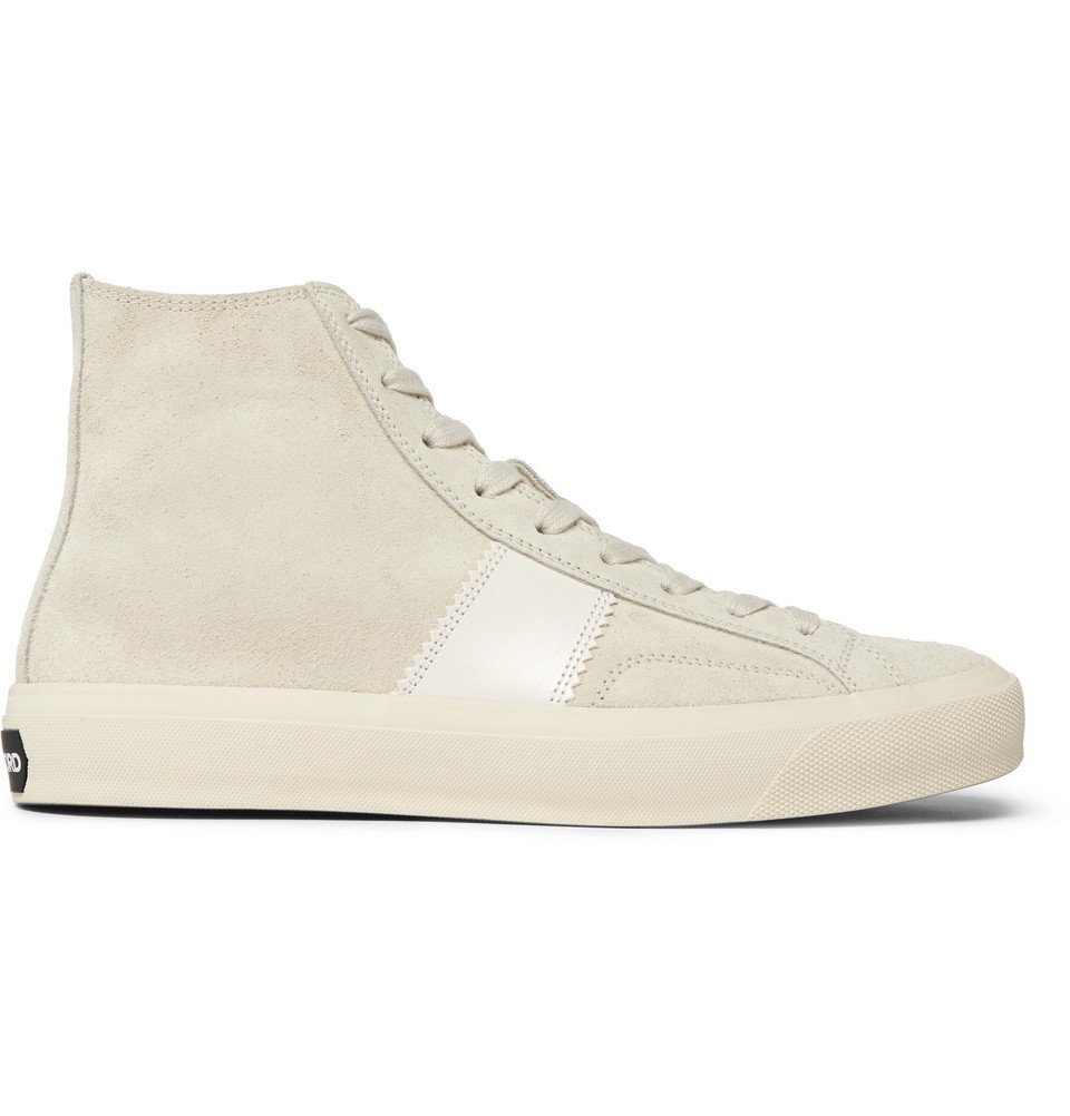 tom ford white suede men