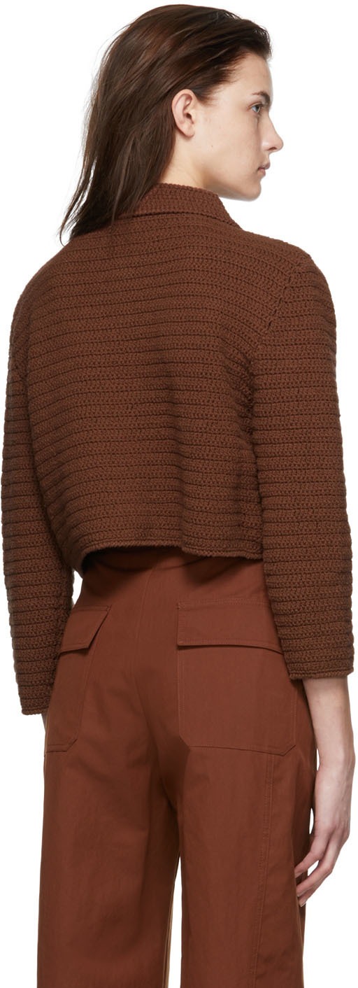 LOW CLASSIC Brown Cotton Jacket Low Classic