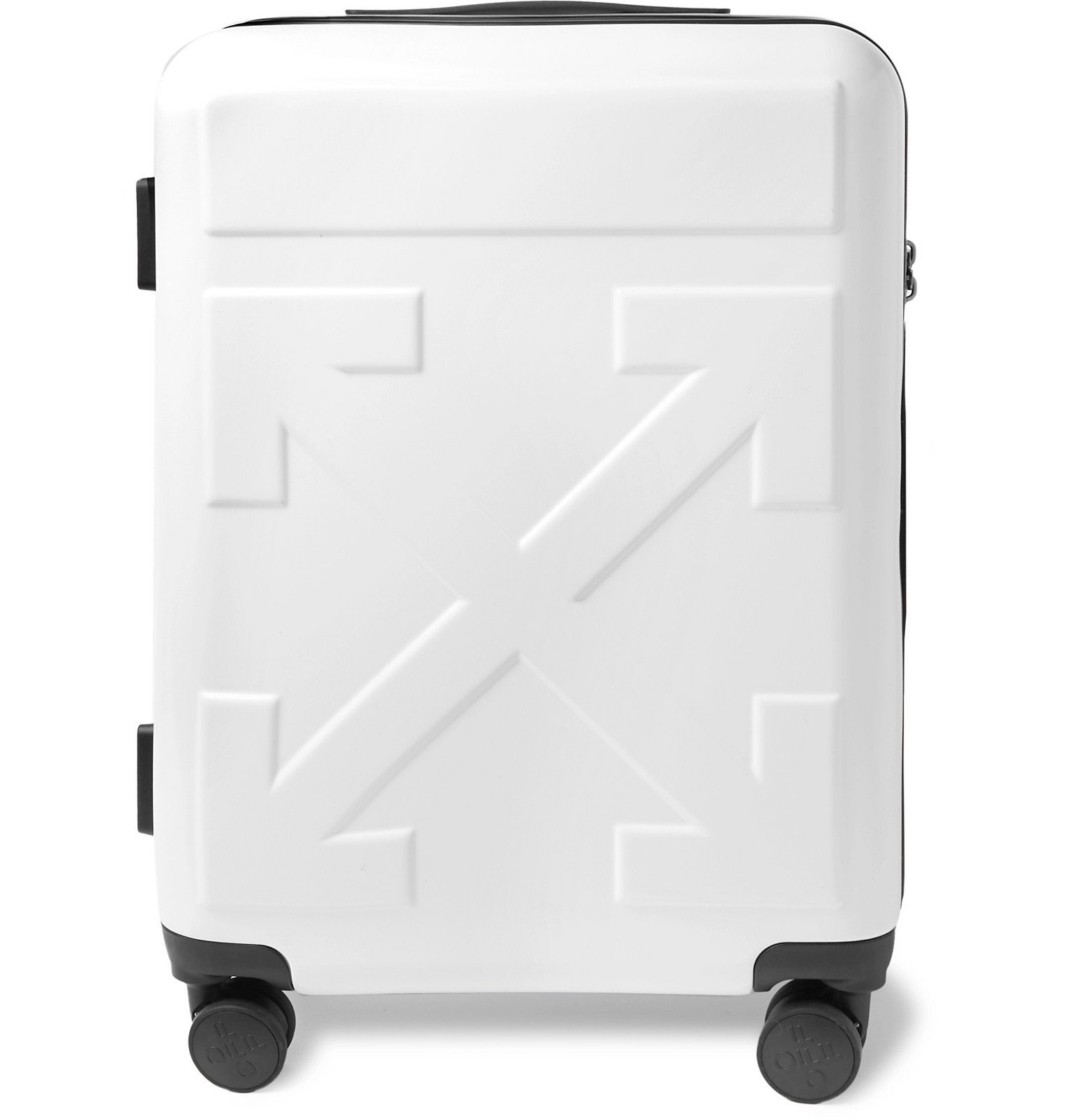 Off-White - Arrow Polycarbonate Carry-On Suitcase - White Off-White