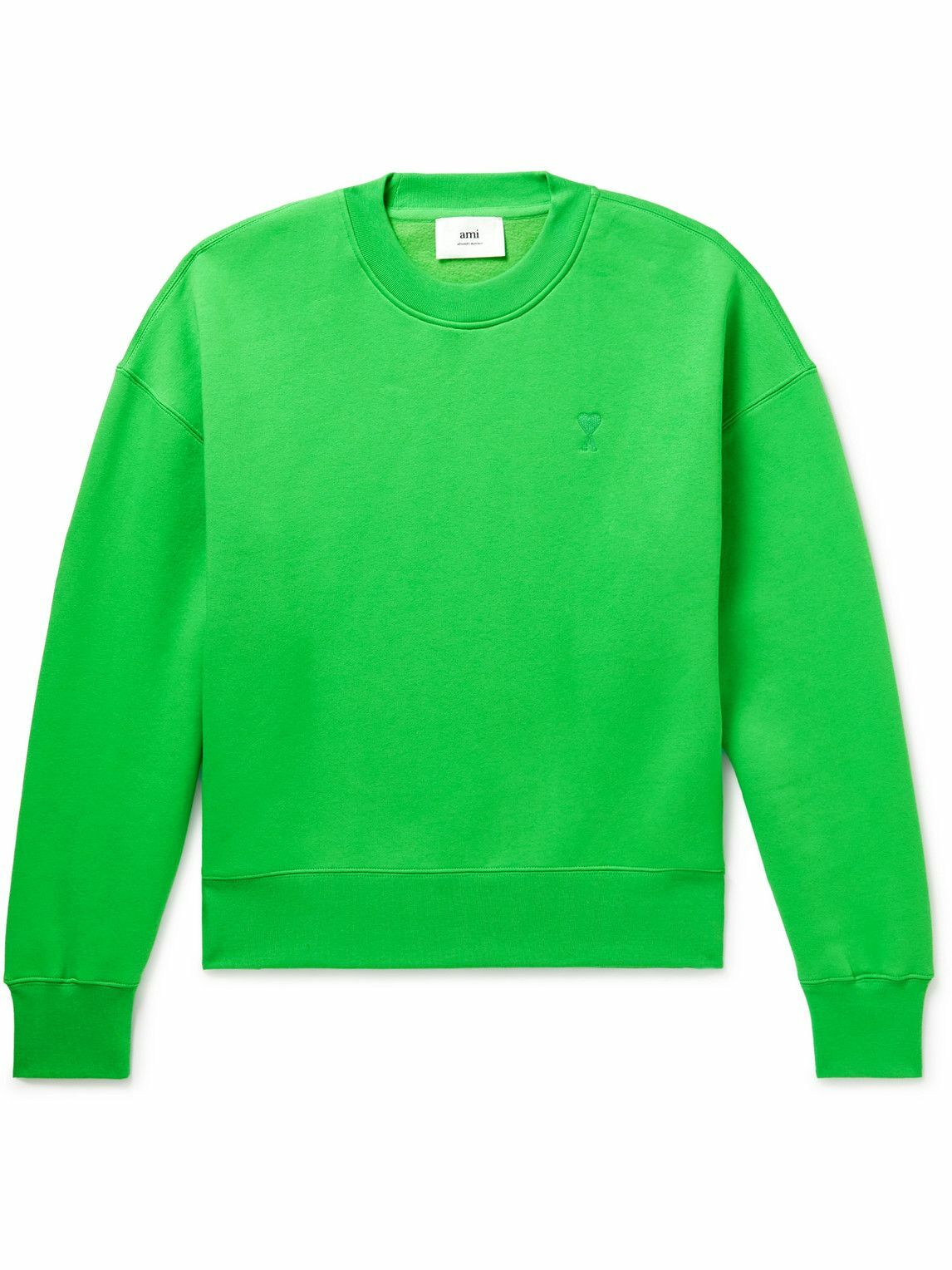 ami sweatshirt green