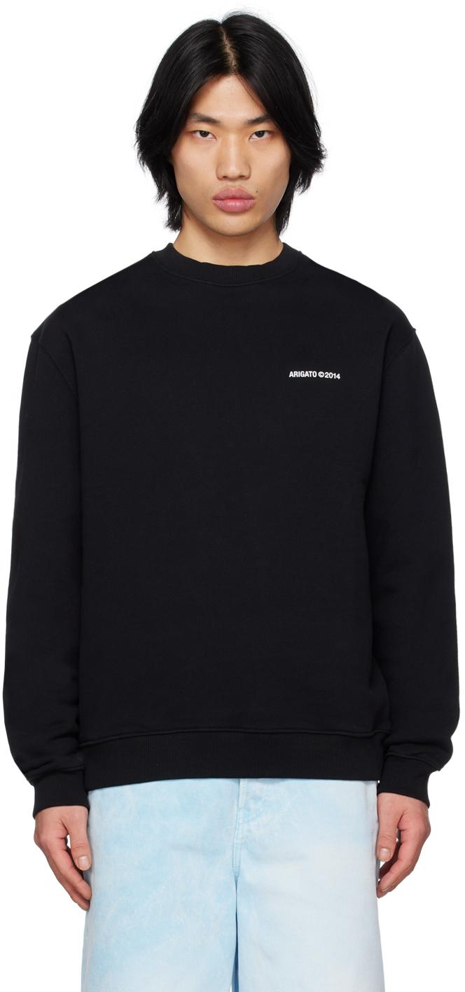 Axel Arigato Black Monogram Sweatshirt Axel Arigato