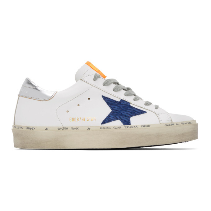 golden goose white and navy