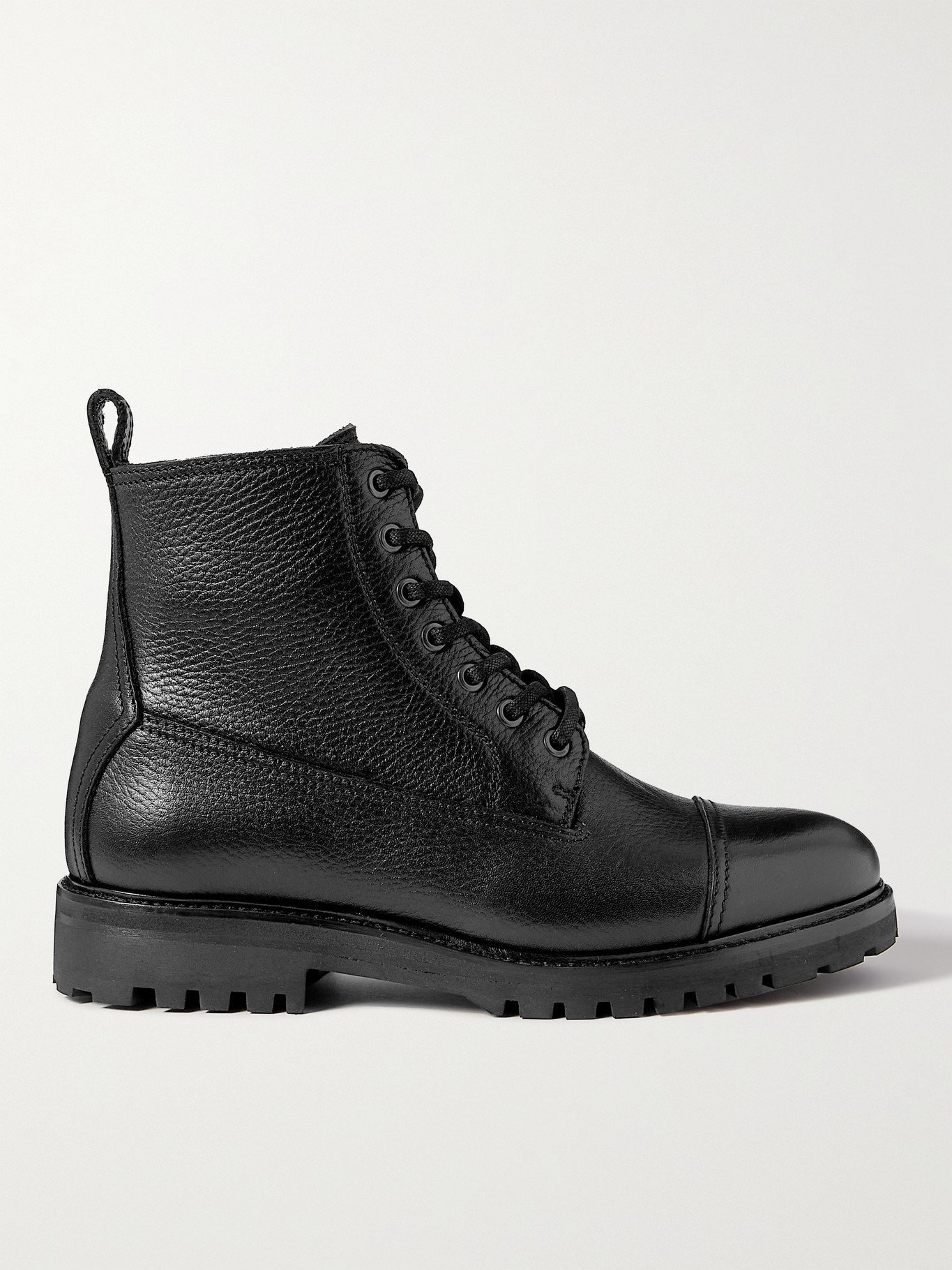 BELSTAFF - Alperton Full-Grain Leather Boots - Black - EU 42 Belstaff