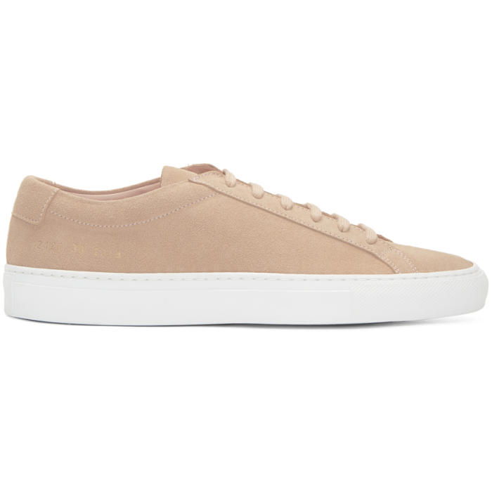 common projects pink suede