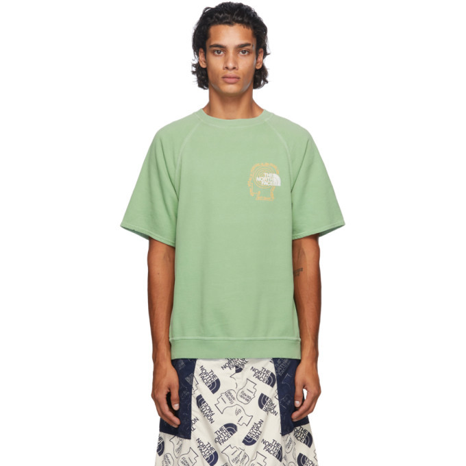 brain dead north face tee