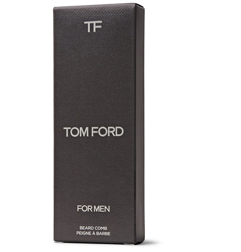 TOM FORD BEAUTY - Tortoiseshell Beard Comb - Tortoiseshell TOM FORD BEAUTY