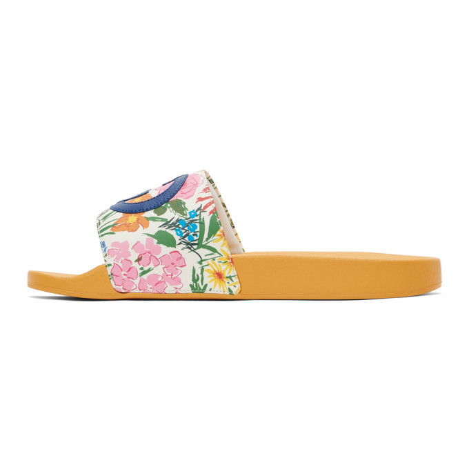 Gucci Multicolor Ken Scott Edition Print Slides Gucci