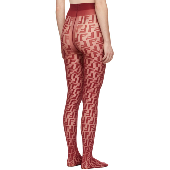 fendi red tights